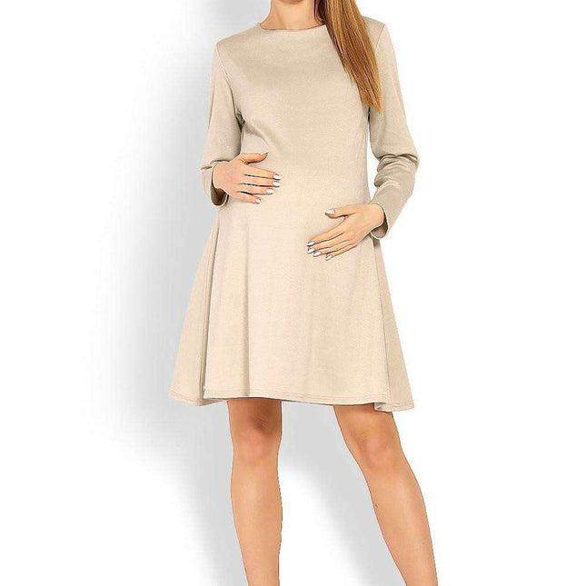 Chic Comfort Maternity Dress for Expecting Moms