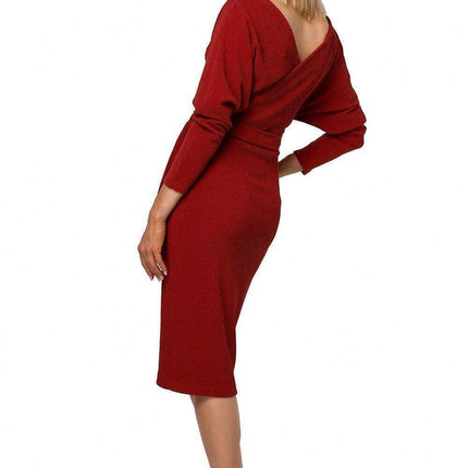 Chic Comfort Ribbed Casual Dress - Très Elite