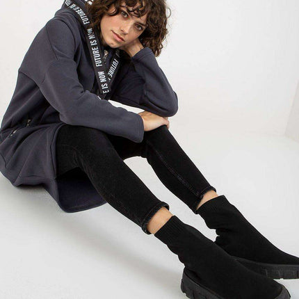 Chic Comfort Zip-Up Hoodie for Women - Très Elite