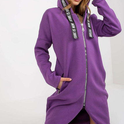 Chic Comfort Zip-Up Hoodie for Women