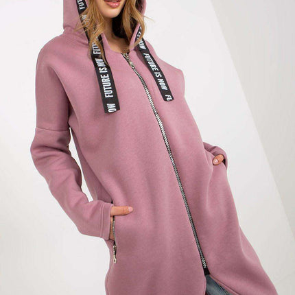 Chic Comfort Zip-Up Hoodie for Women