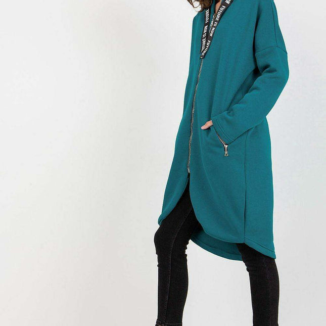 Chic Comfort Zip-Up Hoodie for Women