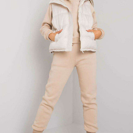 Chic Comfort Zip Vest Ensemble - Très Elite