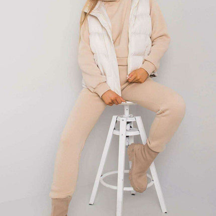 Chic Comfort Zip Vest Ensemble - Très Elite