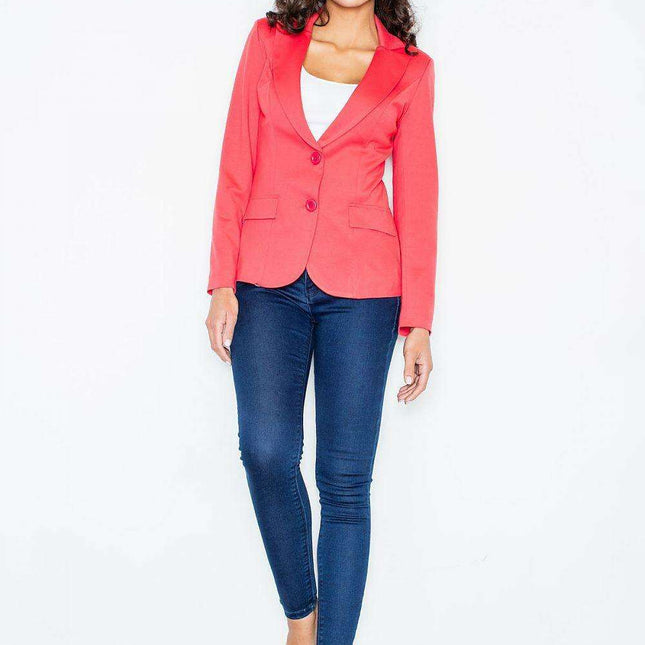 Chic Contrast Accent Jacket - Your Versatile Wardrobe Essential