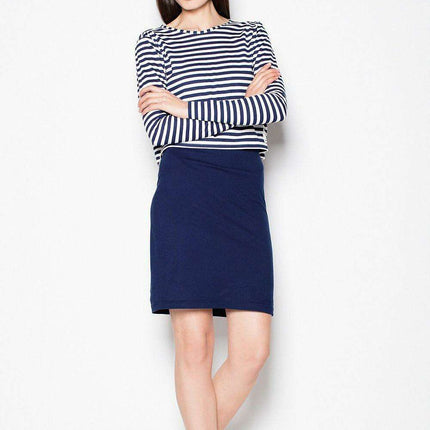 Chic Cotton Blend Day Dress with Bonus Bedding Set - Très Elite