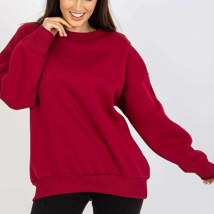 Chic Cotton Blend Women's Relaxed Fit Sweatshirt - Très Elite