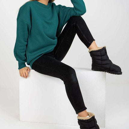 Chic Cotton Blend Women's Relaxed Fit Sweatshirt - Très Elite