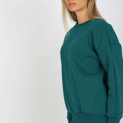 Chic Cotton Blend Women's Relaxed Fit Sweatshirt - Très Elite
