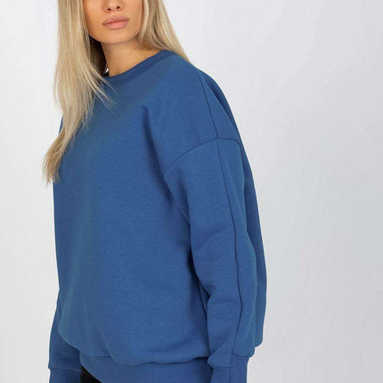 Chic Cotton Blend Women's Relaxed Fit Sweatshirt - Très Elite