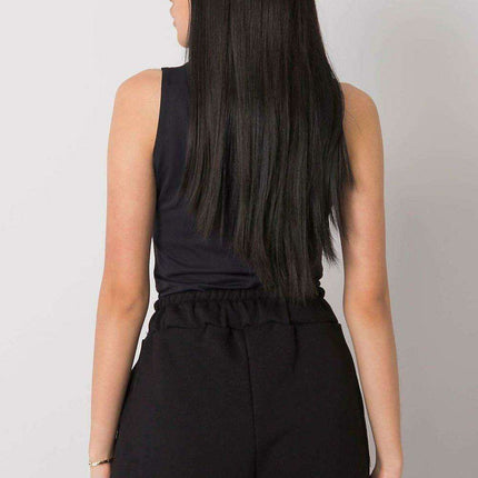 Chic Cotton Elastic Waist Paris Shorts For Women Summer - Très Elite
