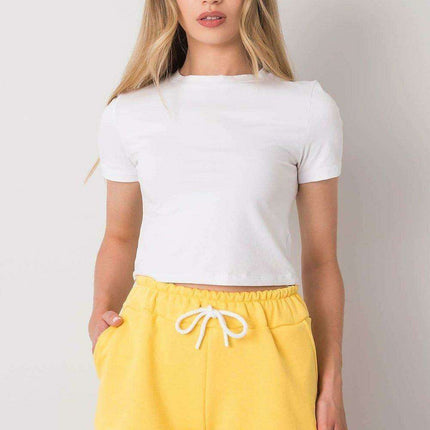 Chic Cotton Elastic Waist Paris Shorts For Women Summer - Très Elite