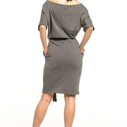 Chic Cotton Kimono Midi Dress - Très Elite