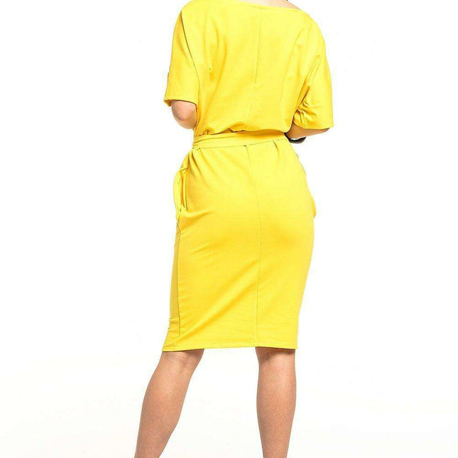 Chic Cotton Kimono Midi Dress