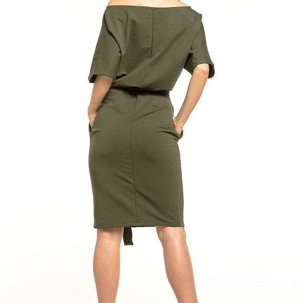 Chic Cotton Kimono Midi Dress - Très Elite