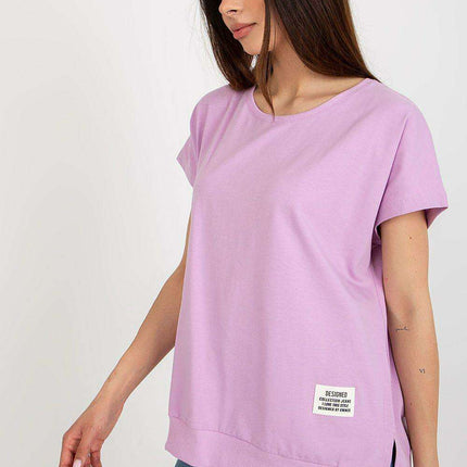Chic Cotton-Spandex Blend Blouse - Très Elite