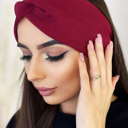 Chic Cotton Twist Headband for Women Hair Accessory- Très Elite- Très Elite