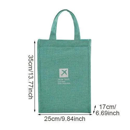 Chic Couple's Lunch Cooler: Stylish Tote for Two