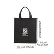 Black S Lunch Bag
