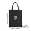 Black L Lunch Bag