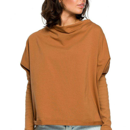 Chic Cozy Cotton Blend Women's Sweatshirt by BeWear - Très Elite
