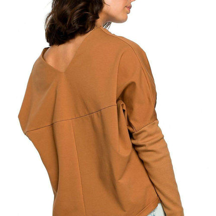 Chic Cozy Cotton Blend Women's Sweatshirt by BeWear - Très Elite
