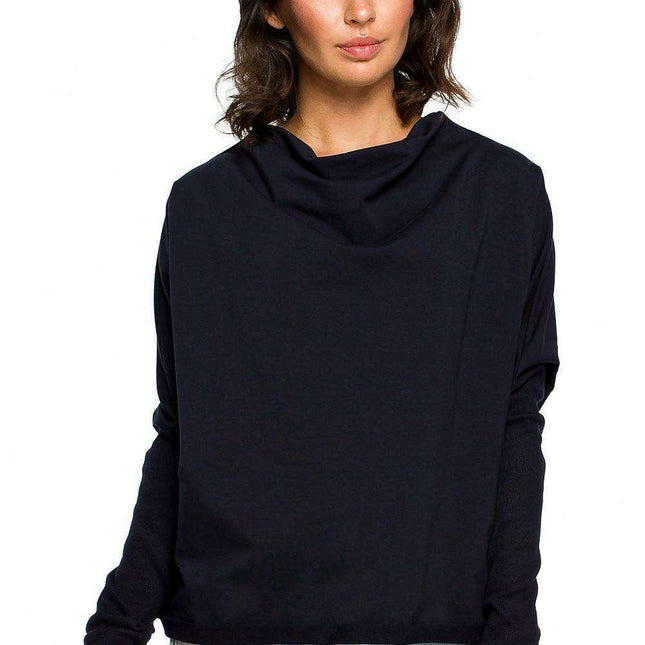 Chic Cozy Cotton Blend Women's Sweatshirt by BeWear