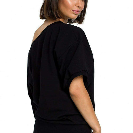 Chic Cozy Knit Oversized Sweatshirt - Très Elite
