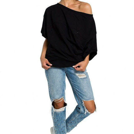 Chic Cozy Knit Oversized Sweatshirt - Très Elite
