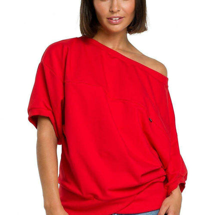 Chic Cozy Knit Oversized Sweatshirt - Très Elite