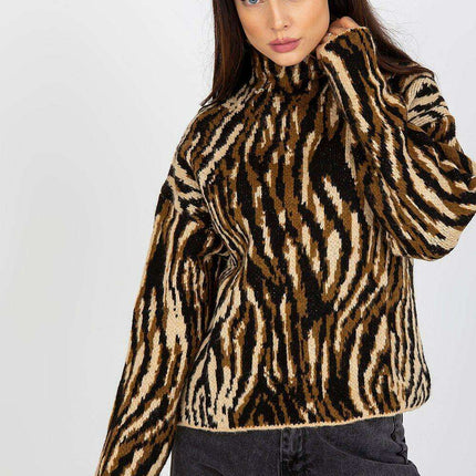 Chic & Cozy Turtleneck Knitted Jumper - Très Elite
