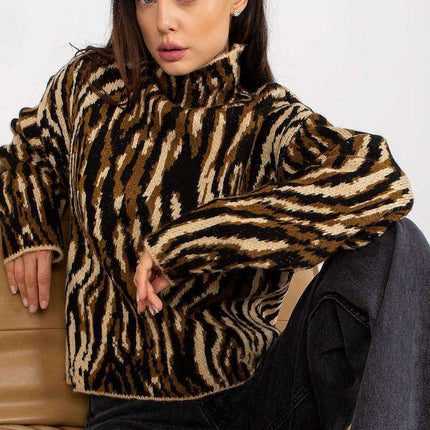 Chic & Cozy Turtleneck Knitted Jumper - Très Elite