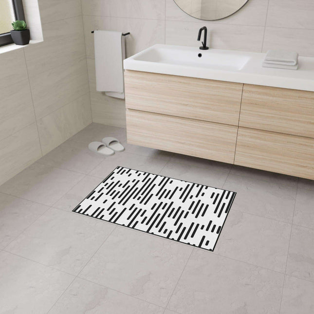 Chic Custom Monochrome Area Rug for Modern Elegance