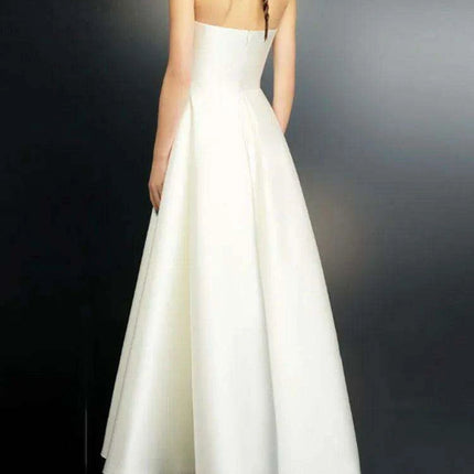 Chic Customizable Strapless High-Waisted Patchwork Jumpsuit for Women - 2024 Spring Evening Collection - Très Elite