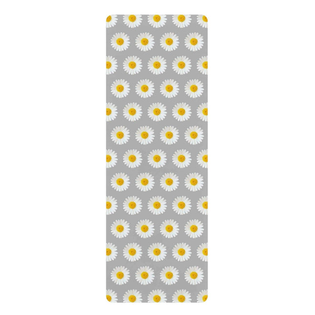 Chic Daisy Blossom Rubber Yoga Mat for Unmatched Comfort and Stability