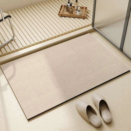 Chic Diatomite Bath Mat Set - Stylish Water-Absorbing Toilet Ensemble- Très Elite- Très Elite