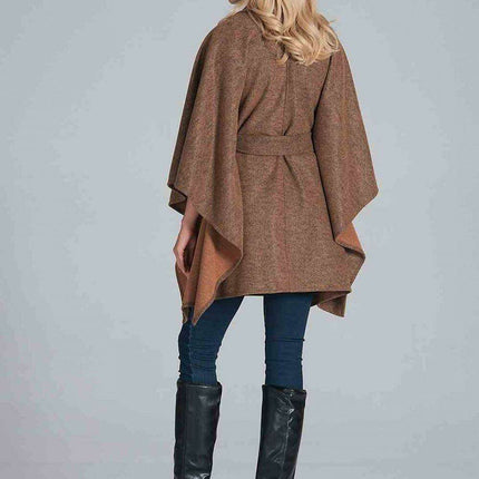 Chic Double-Breasted Winter Wrap Coat - Très Elite