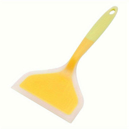 Chic Dual-Tone Silicone Turner - Non-Stick Kitchen Essential for Effortless Cooking and Baking - Très Elite