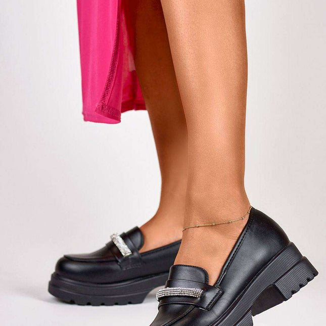 Chic Eco-Conscious Heeled Slip-On Shoes - Très Elite