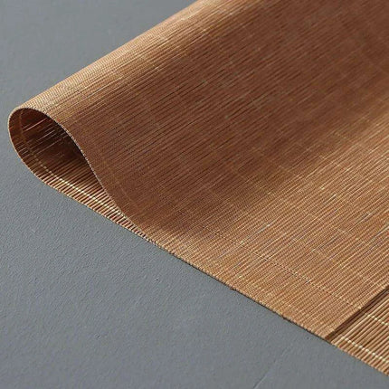 Chic Eco-Friendly Bamboo Table Runner and Placemats for Elegant Dining Spaces - Très Elite