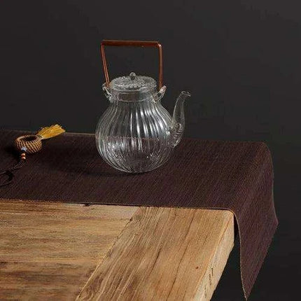 Chic Eco-Friendly Bamboo Table Runner and Placemats for Elegant Dining Spaces - Très Elite