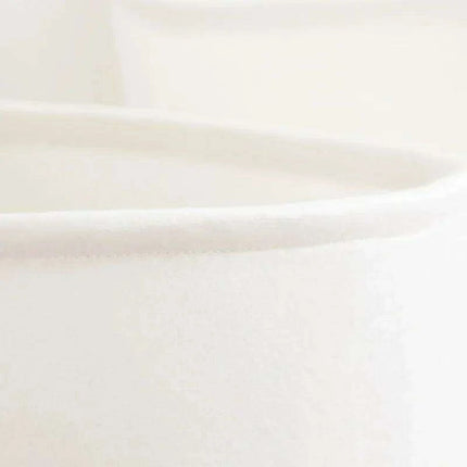 Chic Eco-Friendly Ivory Felt Organizer Basket - Stylish Home Storage Solution - Très Elite