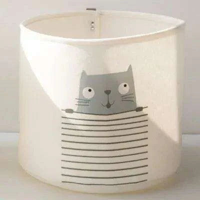 Chic Eco-Friendly Ivory Felt Organizer Basket - Stylish Home Storage Solution- Très Elite- Très Elite