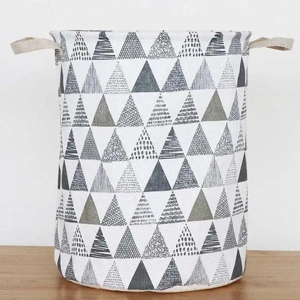 Chic Eco-Friendly Laundry Basket with Foldable Design and Ample Storage Area