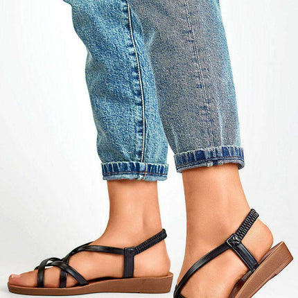 Chic Eco-Friendly Slip-On Summer Sandals - Très Elite
