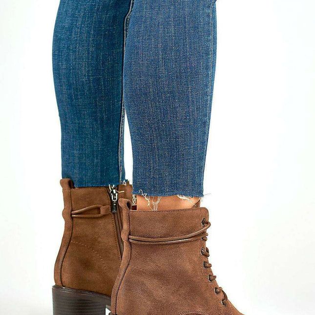 Chic Eco-Friendly Suede Ankle Heels