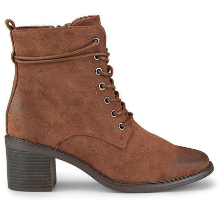 Chic Eco-Friendly Suede Ankle Heels - Très Elite