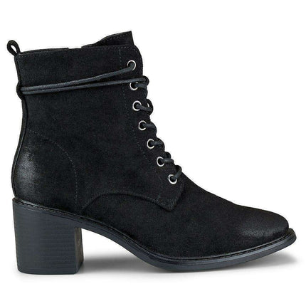 Chic Eco-Friendly Suede Ankle Heels - Très Elite