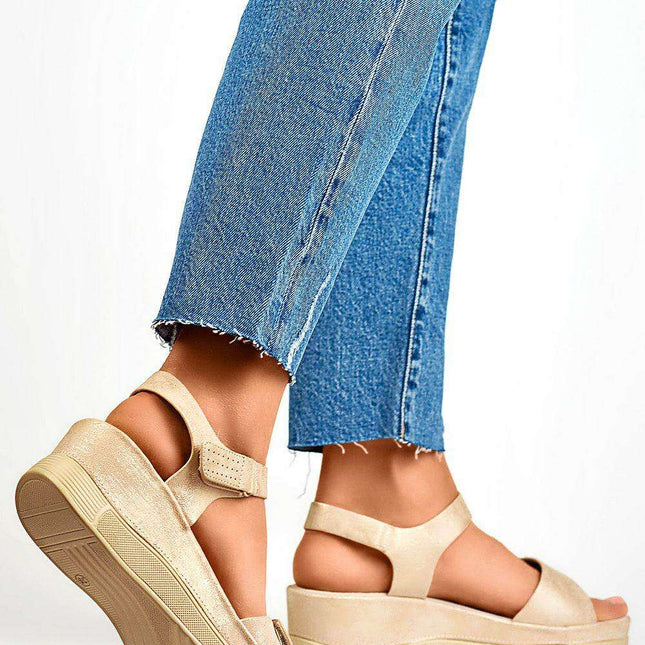 Chic Eco-Friendly Wedge Sandals for Women