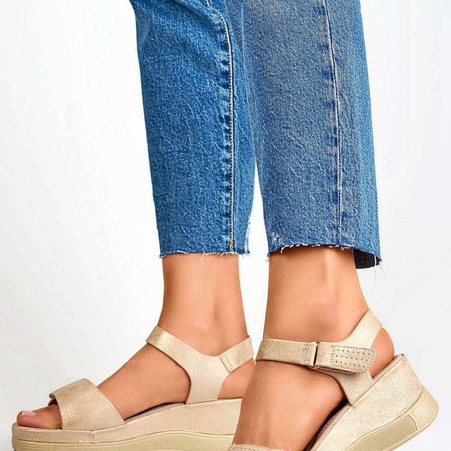 Chic Eco-Friendly Wedge Sandals for Women